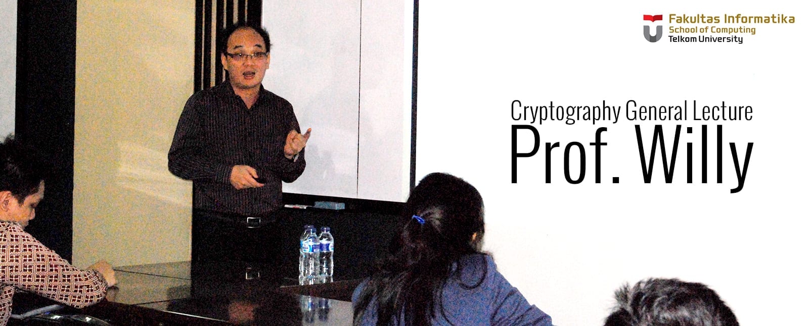 Cryptography Expert: Prof. Willy Susilo became a Resource Person for Seminars and Public Lectures at the School of Computing Cryptography Expert: Prof. Willy Susilo became a Resource Person for Seminars and Public Lectures at the School of Computing