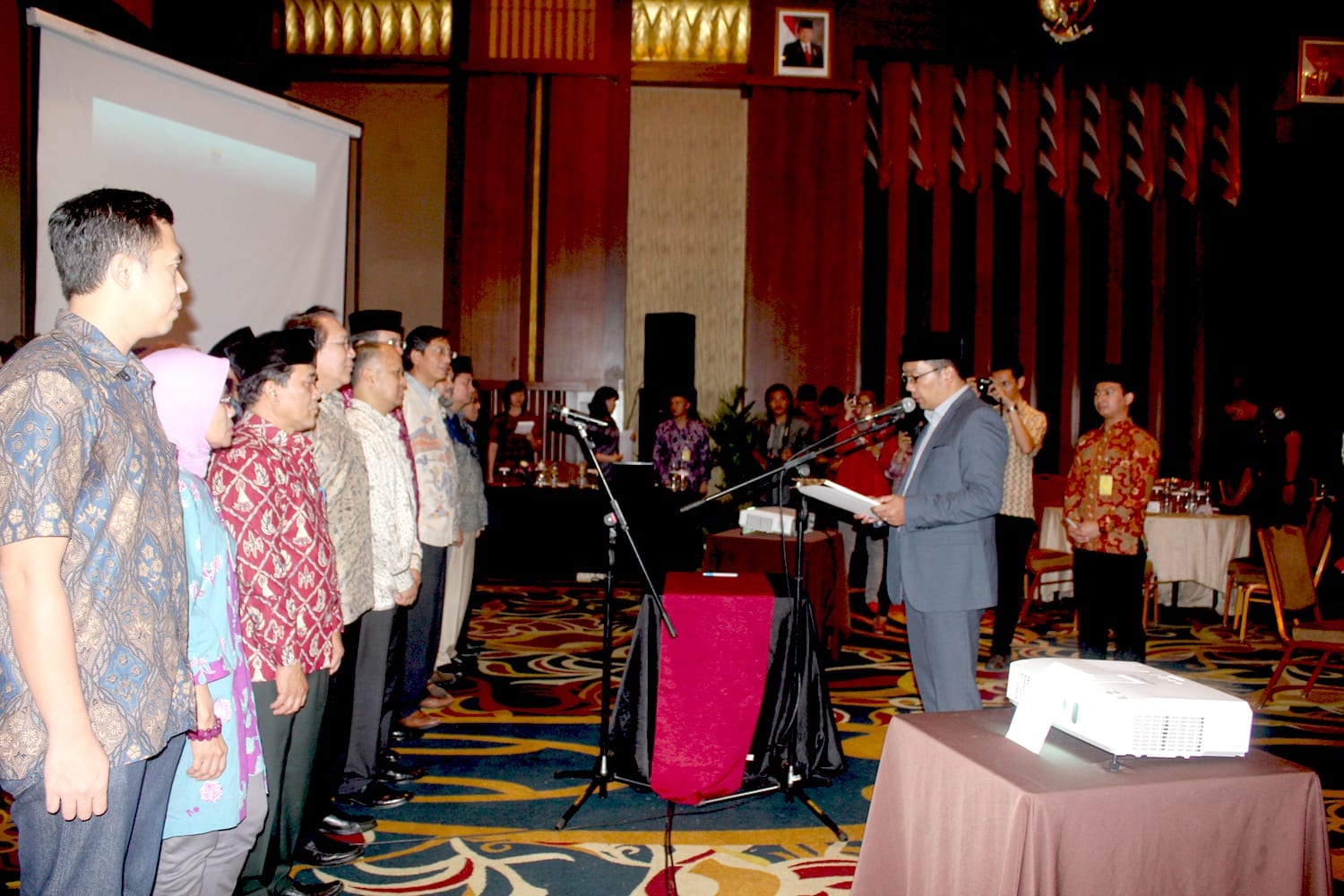 Gallery of the Bandung Smart City Development Board Inauguration