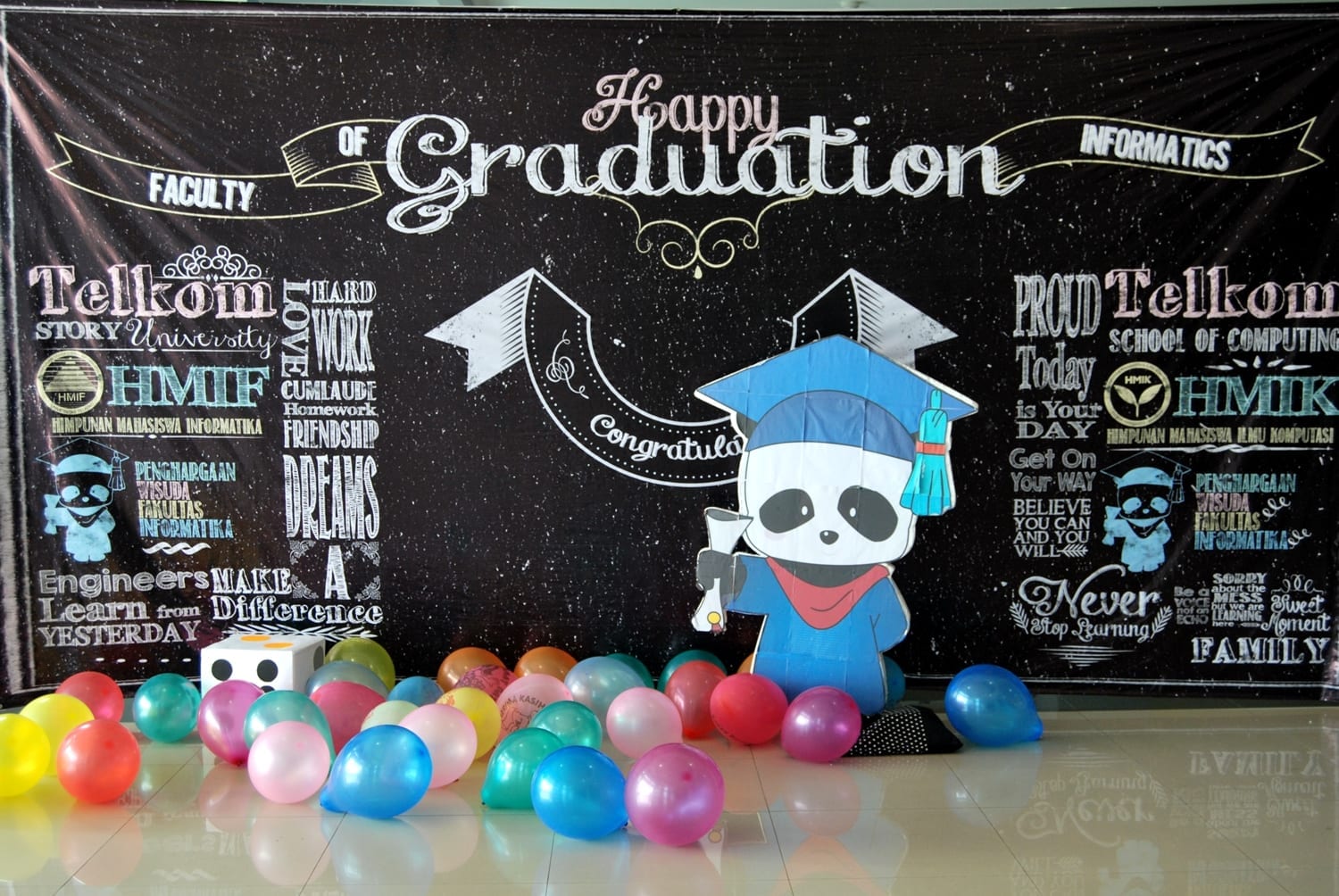 Gallery of Informatics Graduation Award (PANDA) November 2014