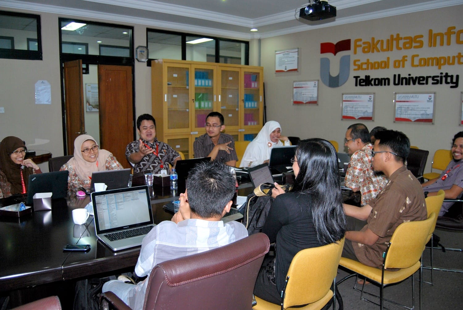 Gallery of Bachelor of Informatics Engineering Accreditation Meeting March 4, 2015