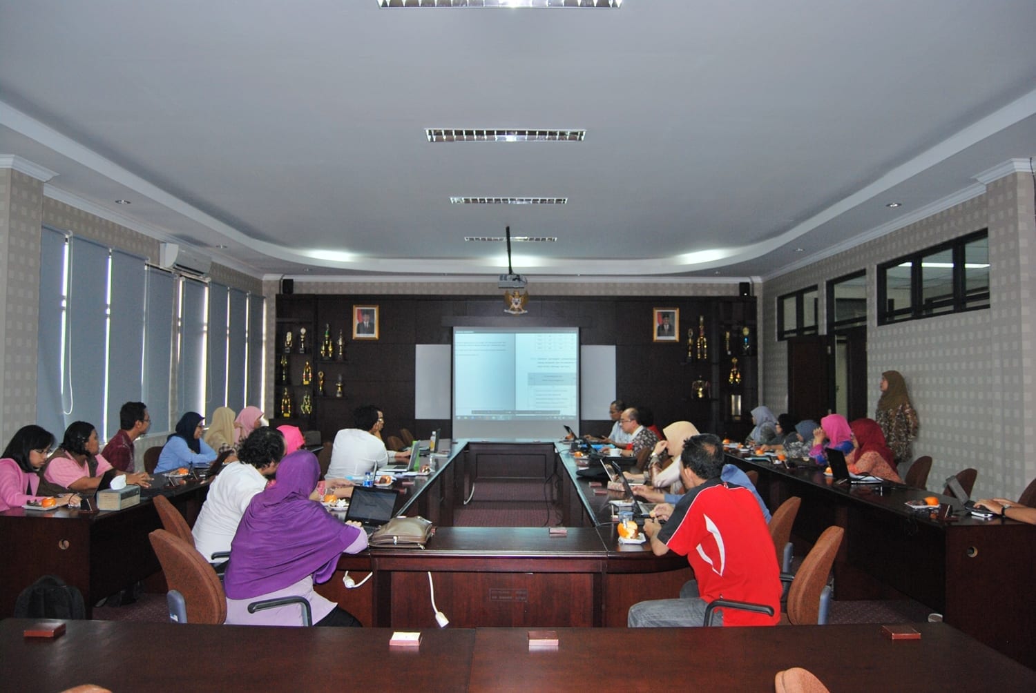 Gallery of Simulation of Accreditation Meeting