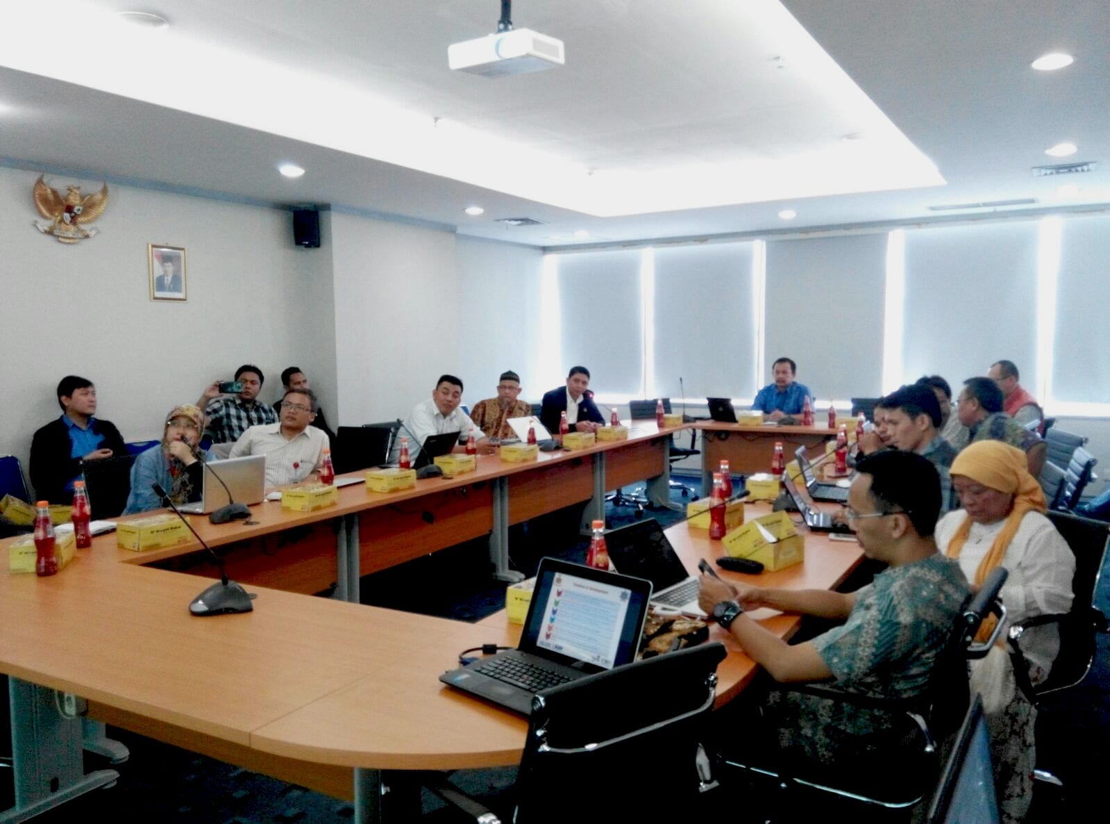 Gallery of School of Computing Sharing Curriculum About Digital Forensics at the Ministry of Communication and Information with National Police Headquarters, Gunadarma, and UII