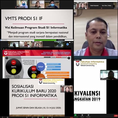 Sosialisasi Kurikulum 2020 Prodi S1 Informatika Angkatan 2018 & 2019
