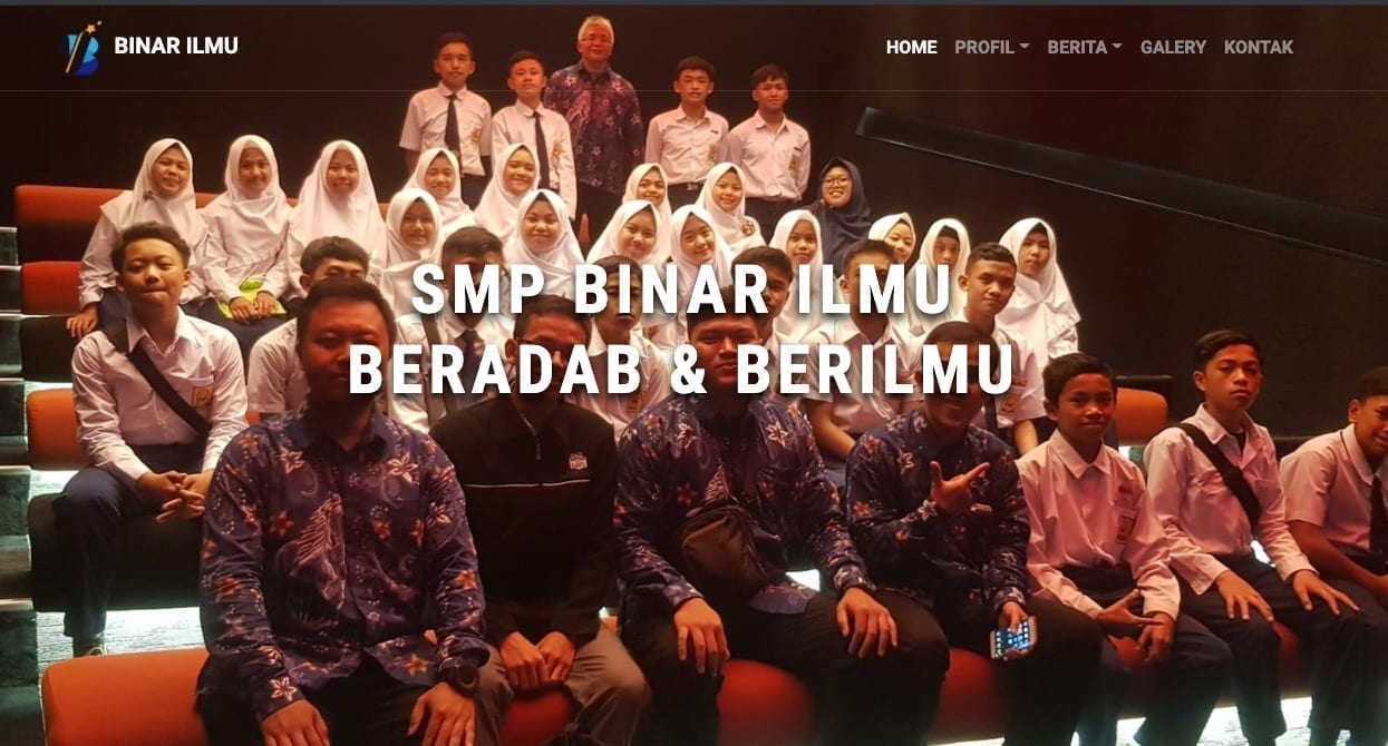 Community Service in SMP Binar Ilmu, Bandung