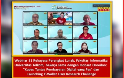 Webinar berjudul “Kupas Tuntas Pembayaran Digital yang Pas”, sekaligus Launching e-Wallet User Research Challenge 2021.