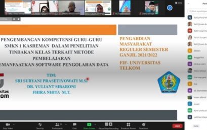 Pengembangan Kompetensi Guru-Guru SMKN 1 Kasreman Dalam Penelitian Tindakan Kelas Terkait Metode Pembelajaran yang Diterapkan Memanfaatkan Software Pengolahan Data
