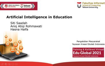 Pengenalan Algoritma Kecerdasan Buatan untuk Dunia Pendidikan (AI in Education) Kepada Guru SD-SMP-SMA di Yayasan Kreasi Edulab Indonesia