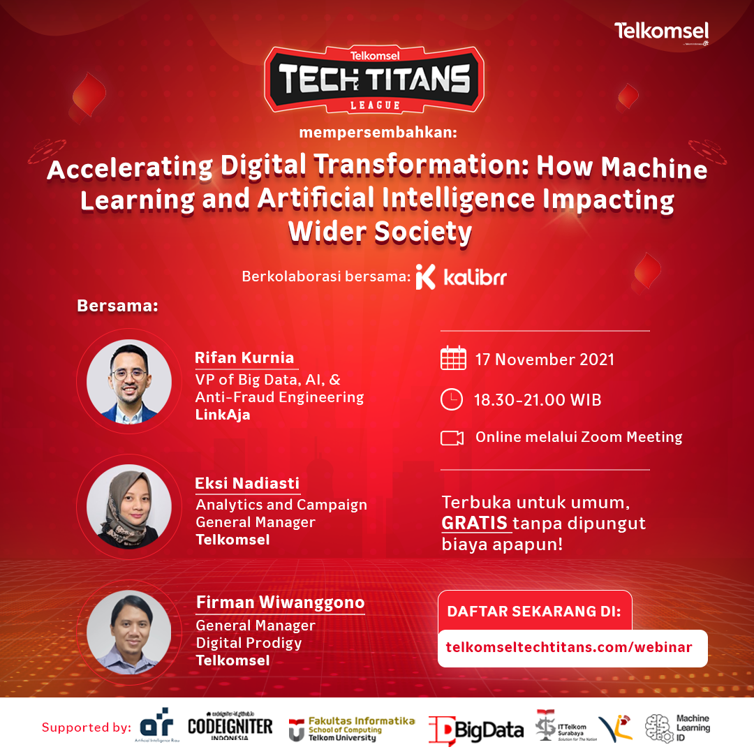 Telkomsel Tech Titans League 2021 Series 3 – Machine Learning