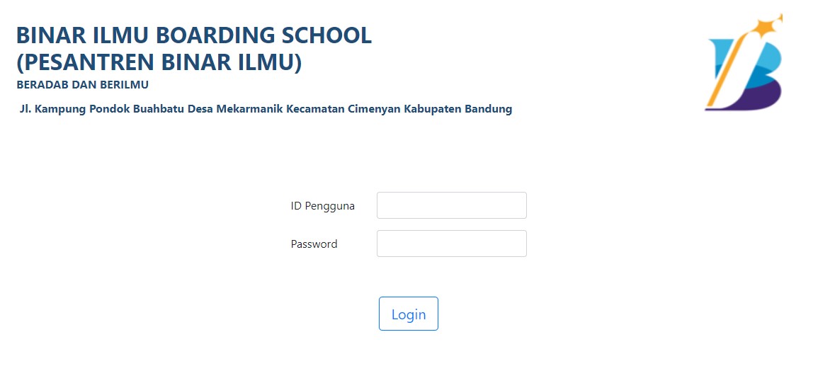 Community Service – Making a Web-based Application Reporting Deposits Memorizing SMP Binar Ilmu, Bandung