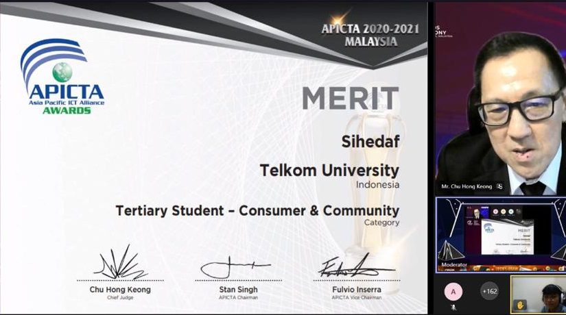 Tim Mahasiswa Telkom University Juara 2 pada APICTA 2021 Malaysia