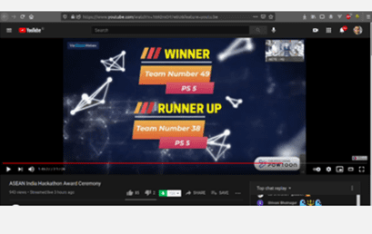 Juara 2 ASEAN Hackaton 2020