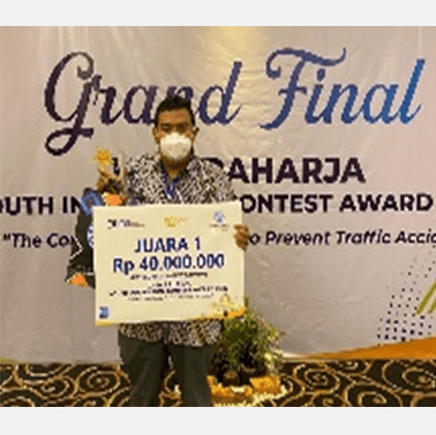 Juara 1 Jasa Raharja Youth Innovation Contest Award 2020