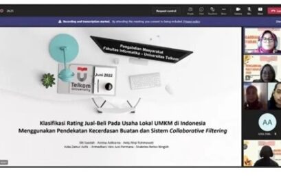 Klasifikasi Rating Jual-Beli Pada Usaha Lokal UMKM di Indonesia menggunakan pendekatan Kecerdasan Buatan dan Sistem Collaborative Filtering