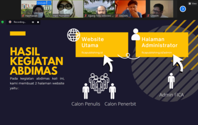 Pelatihan Pengelolaan Website Fica Publishing