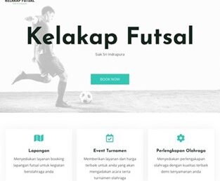 Abdimas Pembuatan Website UMKM Kelakap Futsal