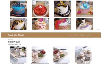 Pembuatan Website Promosi   untuk Bisnis Kue Kawa’s Cakes & Cookies