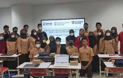 Pengenalan Data Sains dan Pelatihan Bahasa Pemrograman Python untuk  Siswa SMA Telkom