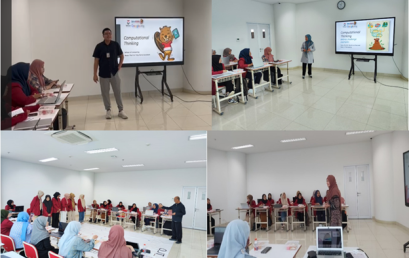 Pelatihan Pengenalan Berpikir Komputasional Untuk Guru PAUD Kegiatan Pengabdian kepada Masyarakat (PkM) Tahun 2024 periode 1