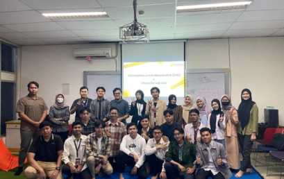 Sosialisasi Pengalaman Magang untuk Mahasiswa Fakultas Ilmu Terapan Universitas Telkom dengan Mitra Chevalier Lab.