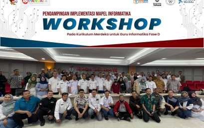 Workshop Pendampingan Implementasi Mapel Informatika untuk Guru SMP Kabupaten Bandung