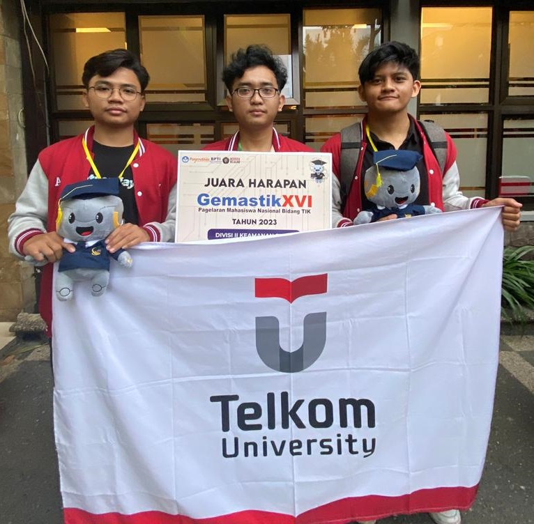 JUARA HARAPAN (Divisi Keamanan Siber) dalam Pagelaran Mahasiswa Nasional Bidang Teknologi Informasi dan Komunikasi (GEMASTIK) 2023 JUARA HARAPAN (Divisi Keamanan Siber) dalam Pagelaran Mahasiswa Nasional Bidang Teknologi Informasi dan Komunikasi (GEMASTIK) 2023
