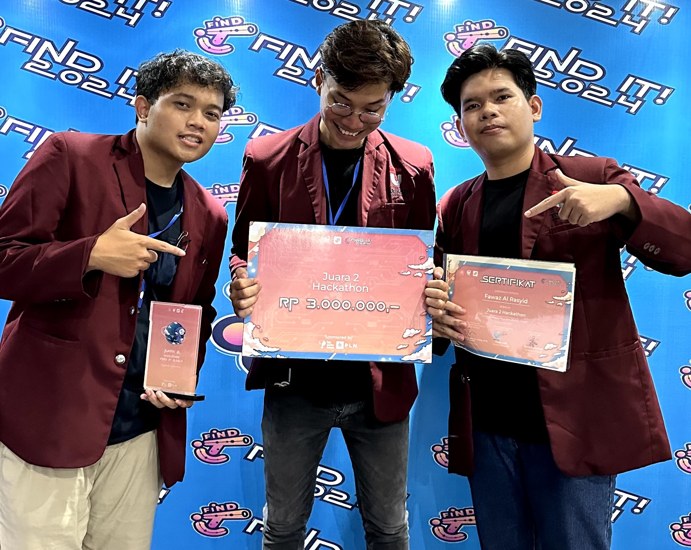 Juara 2 Hackathon FIND IT! 2024 di Universitas Gadjah Mada Juara 2 Hackathon FIND IT! 2024 di Universitas Gadjah Mada