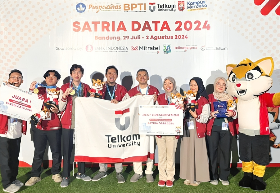 Juara I Big Data Competition (BDC) SATRIA DATA 2024 Juara I Big Data Competition (BDC) SATRIA DATA 2024