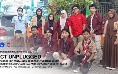 Workshop Computational Thinking Unplugged dalam Mendukung Berpikir Komputasi pada Siswa SMP Negeri 1 Pacet