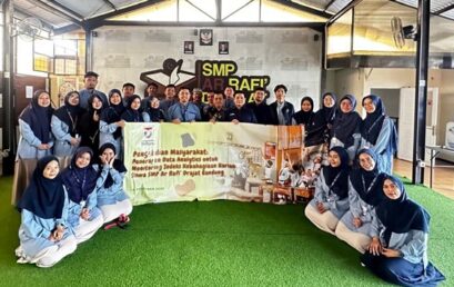 Sosialisasi Penerapan Data Analytics untuk Monitoring Indeks Kebahagiaan Harian Siswa di SMP Ar Rafi’ Drajat Bandung