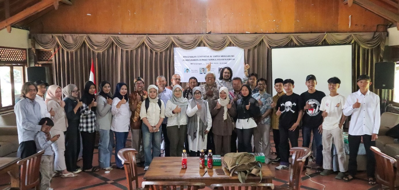 PENGENALAN GENERATIVE AI UNTUK MENDUKUNG PEMBELAJARAN DI PKBM NURRUL INSANI NUGRAHA PENGENALAN GENERATIVE AI UNTUK MENDUKUNG PEMBELAJARAN DI PKBM NURRUL INSANI NUGRAHA