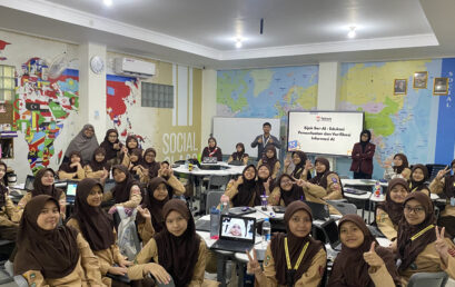 Tingkatkan Literasi Digital Siswa SMP, Mahasiswa Informatika Universitas Telkom Sukses Gelar Edukasi “Bijak Ber-AI”